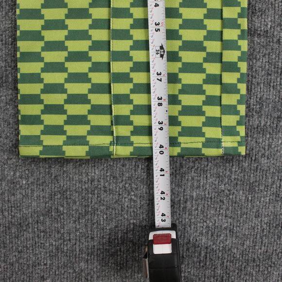 Lisa Says Gah Jeans Women 28 Robyn Wide Leg Vintage Rug Bocce Court Geometric - Picture 16 of 16